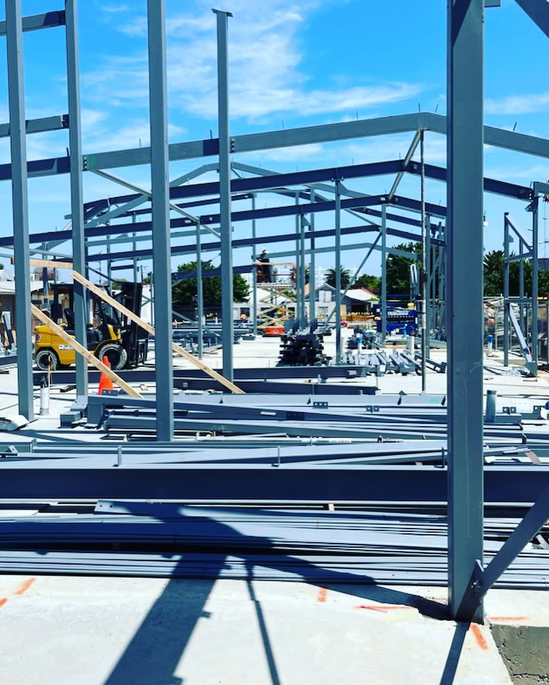 Commercial steel work
